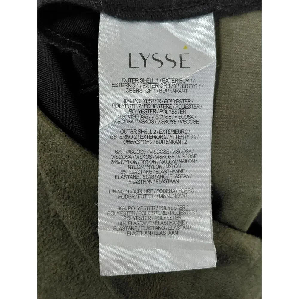 Lysse Green Lightweight Pants Women Size S